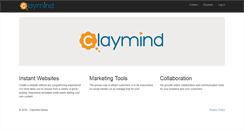 Desktop Screenshot of claymind.com